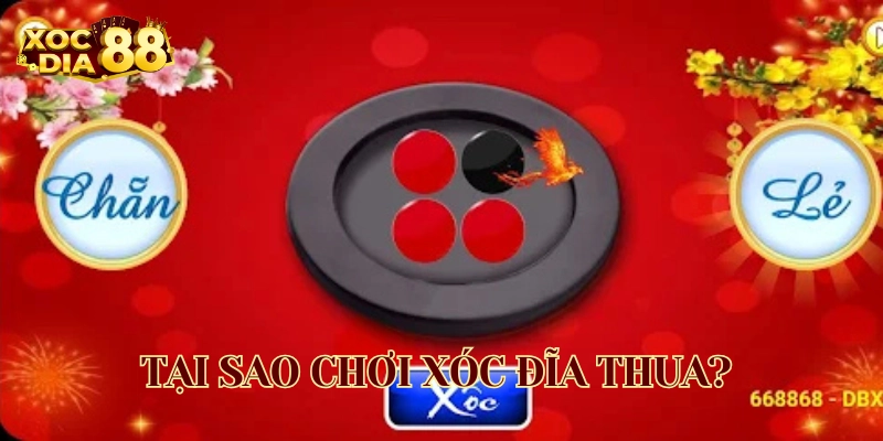 Tại Sao Chơi Xóc Đĩa Thua? Nguyên Nhân Và Cách Khắc Phục Tại Sao Chơi Xóc Đĩa Thua?